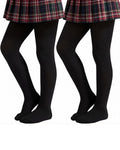 Century Star 2 Pack Girls Ballet Tights Footed for Toddler Kids Dance