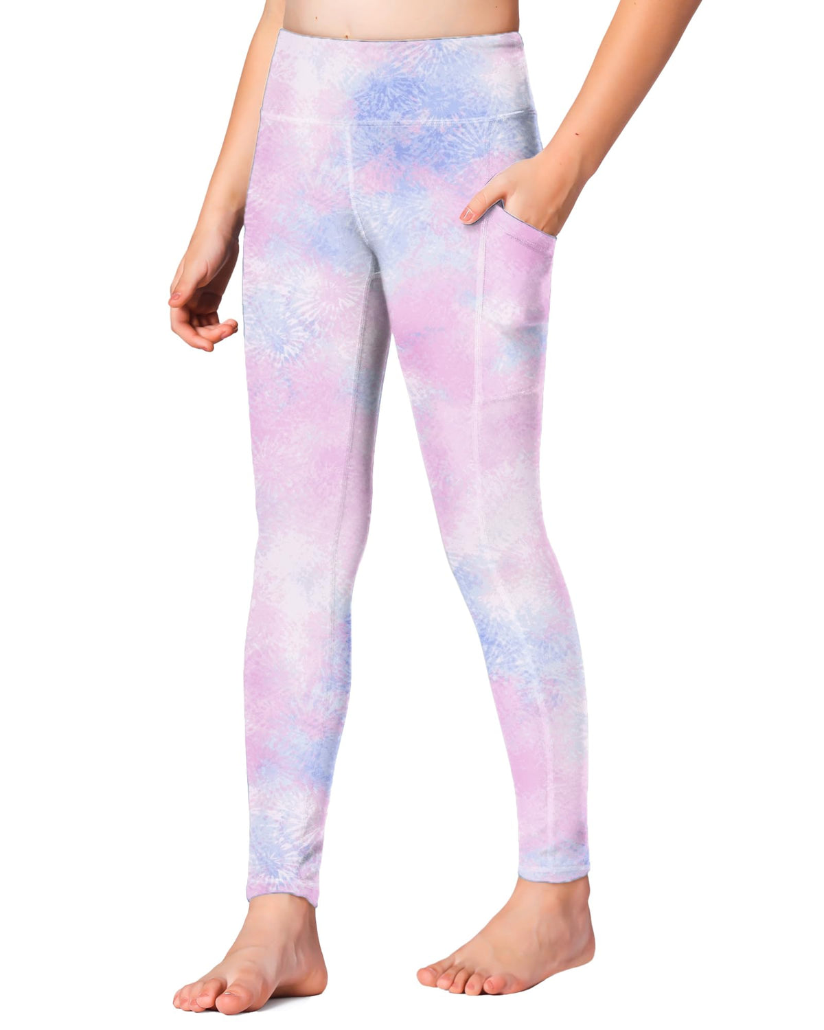 Stelle Girls Leggings with Pockets Kids Dance Yoga Running Athletic Pants