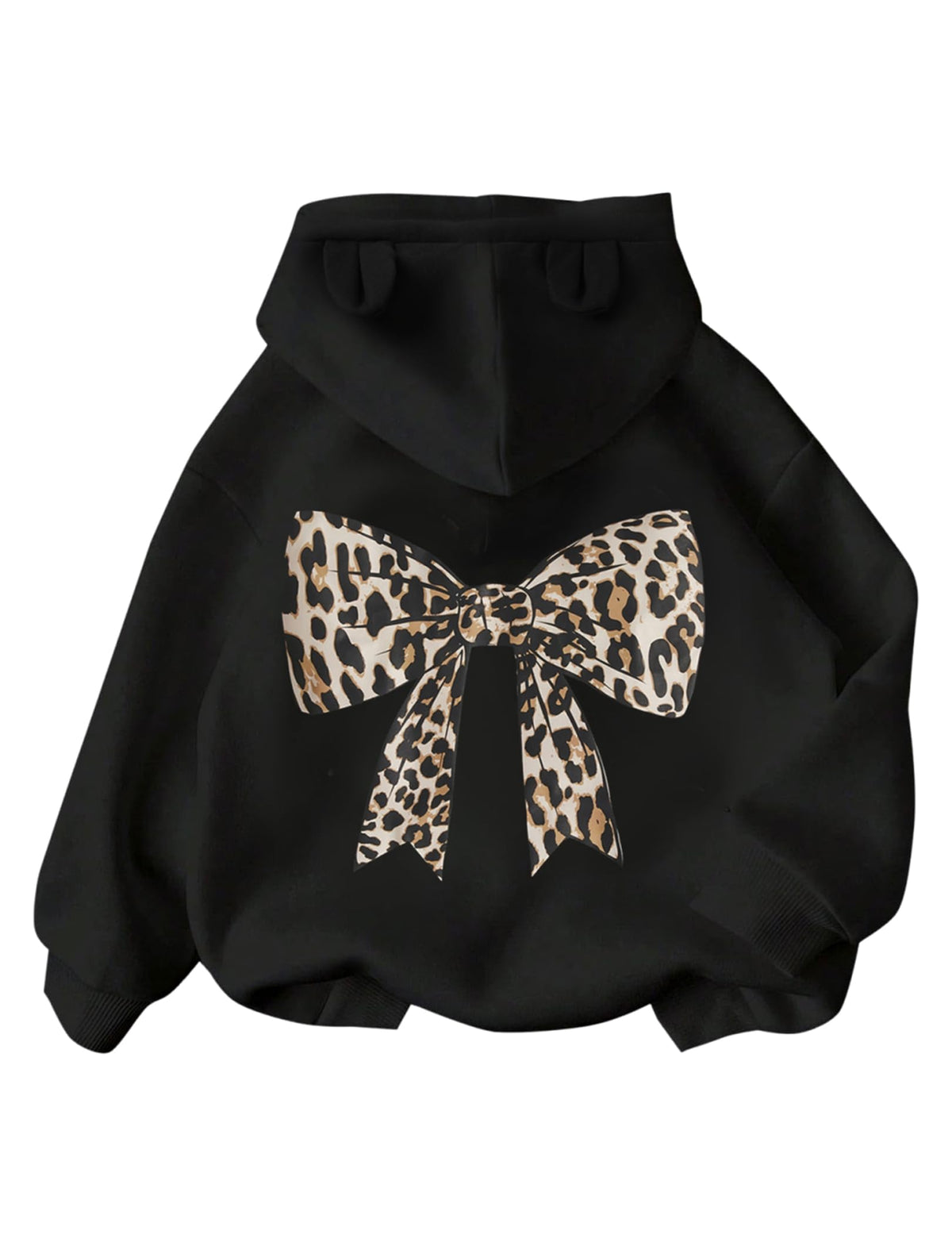 PATPAT Girls Graphic Hoodies Cute Print Pullover Hooded Sweatshirt 4-14Y