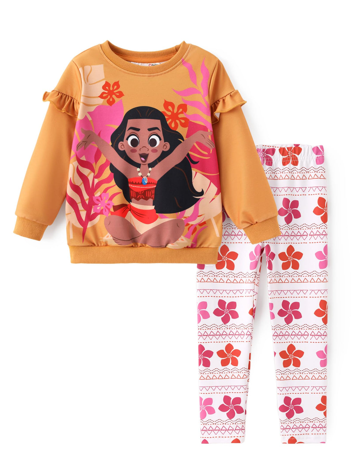Disney Girls Clothes Long Sleeve Sweatshirt Leggings Outfit 2 Piece Set