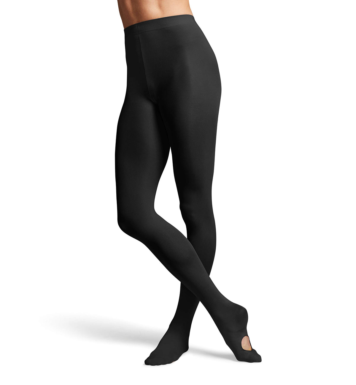 Bloch Girls' Girls Contoursoft Adaptatoe Tights