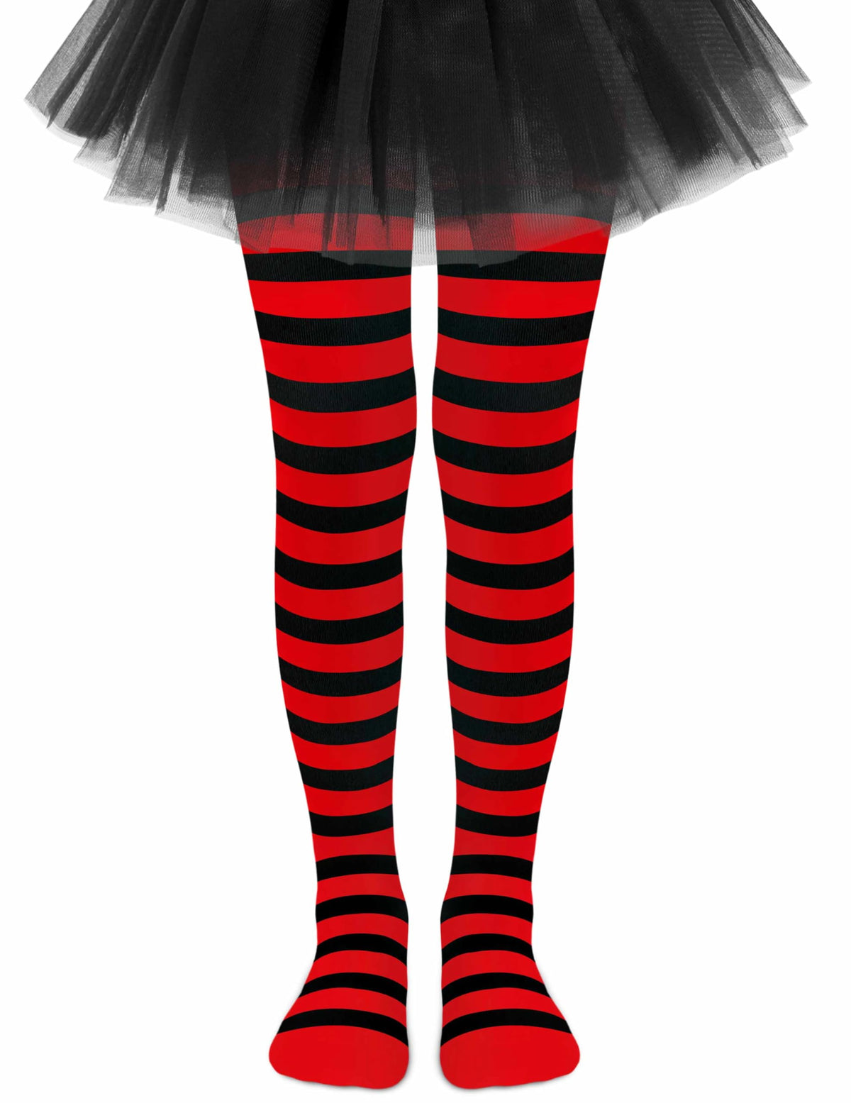 Sarfel Toddler Tights Halloween Tights for Girls Stockings Ultra-Soft Baby Girl Stockings Toddler Striped Socks Witch Costume