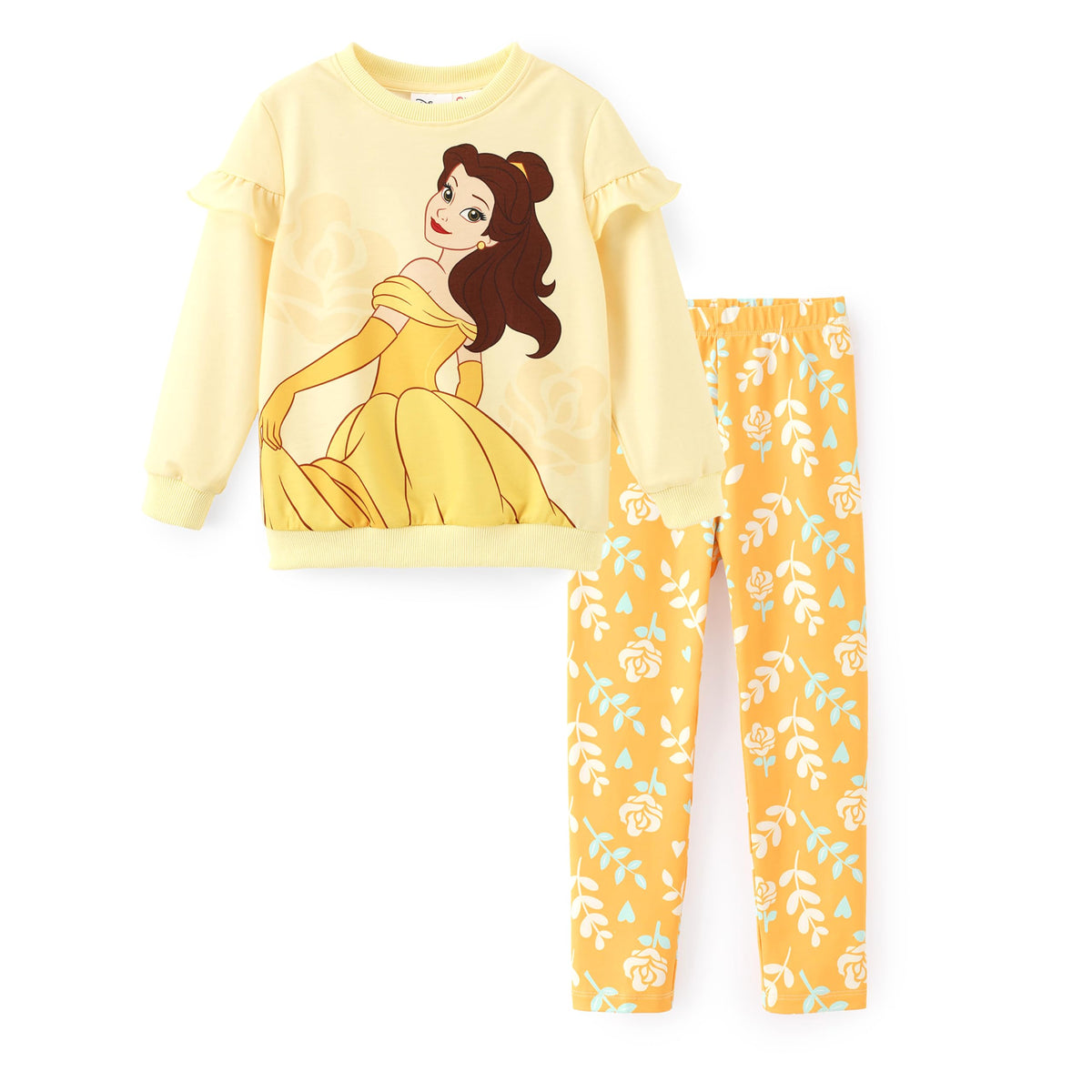 Disney Girls Clothes Long Sleeve Sweatshirt Leggings Outfit 2 Piece Set