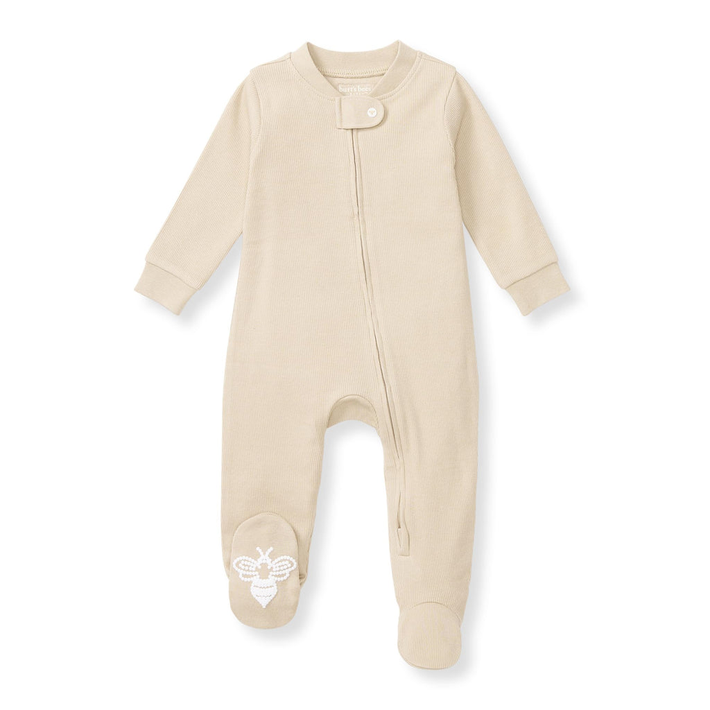 Burt's Bees Baby Boys Footless Pajamas, Sleep and Play Loose Fit, 100% Organic Cotton Soft One-piece PJs, Sizes NB to 6-9 Months