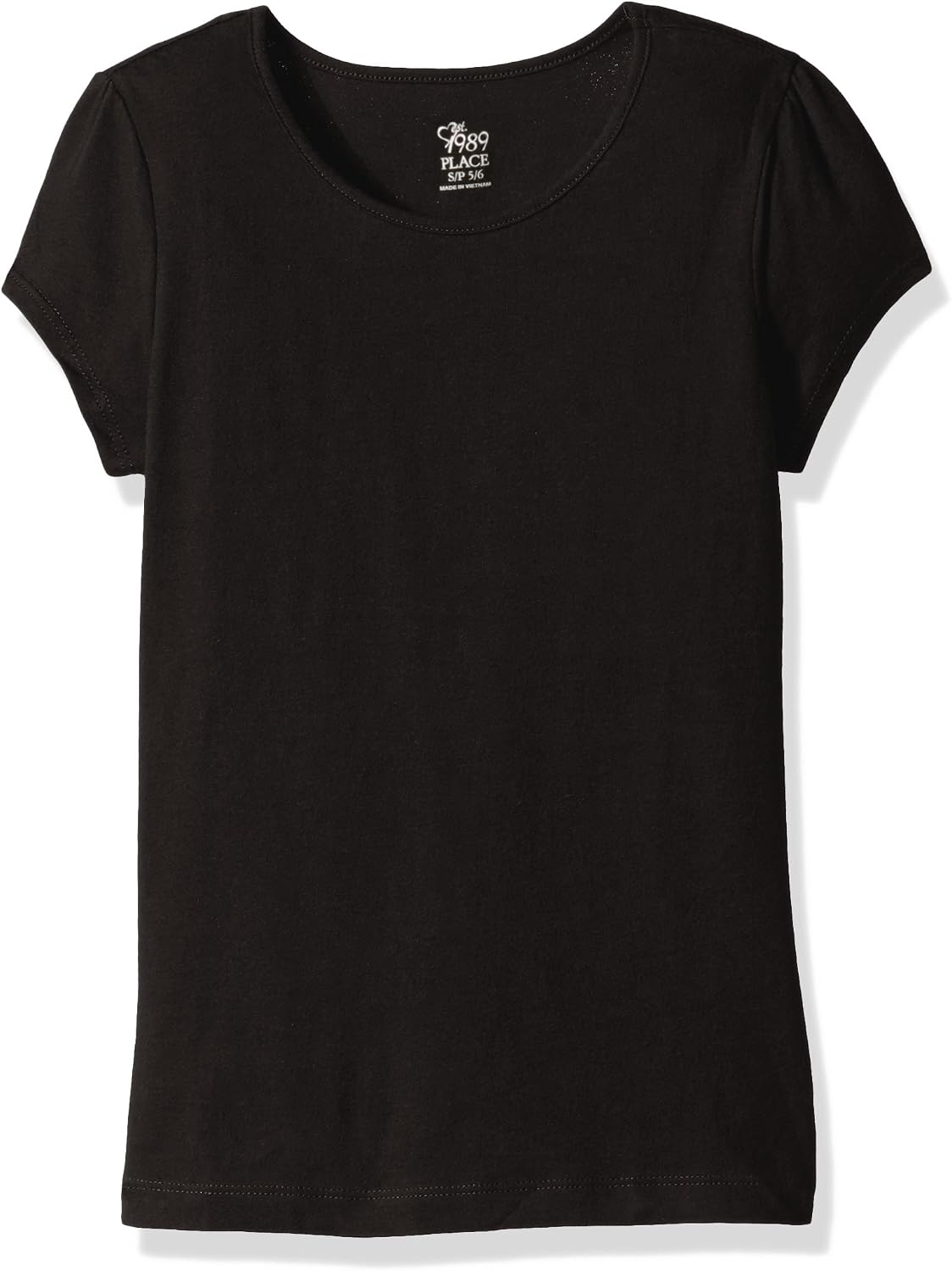 The Children's Place Girls Basic Short Sleeve Layering Tee