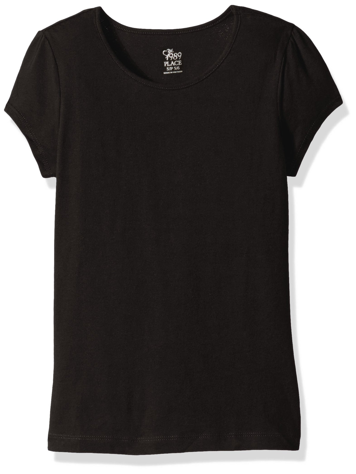 The Children's Place Girls Basic Short Sleeve Layering Tee