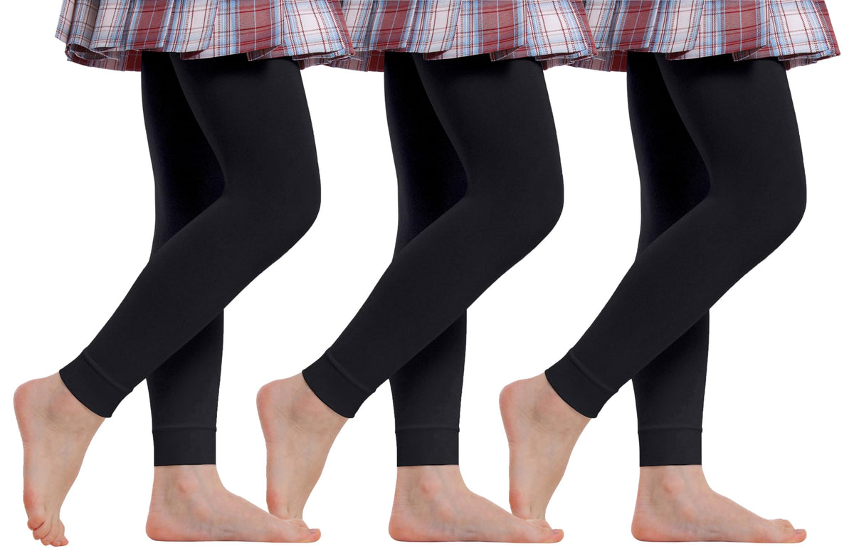 Girls Footless Tights for Dance Ballet Ultra Soft Leggings for Toddler Gymnastics Students Children Stockings