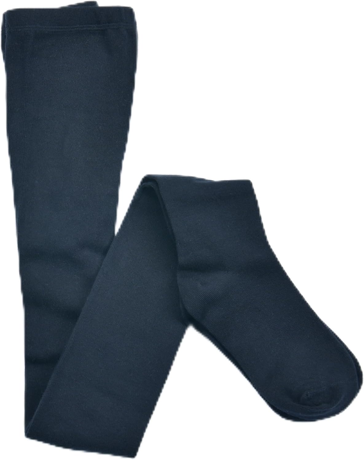 Paralinda Girls' Cotton Tights - Toddler Cable Knit Footed Tights