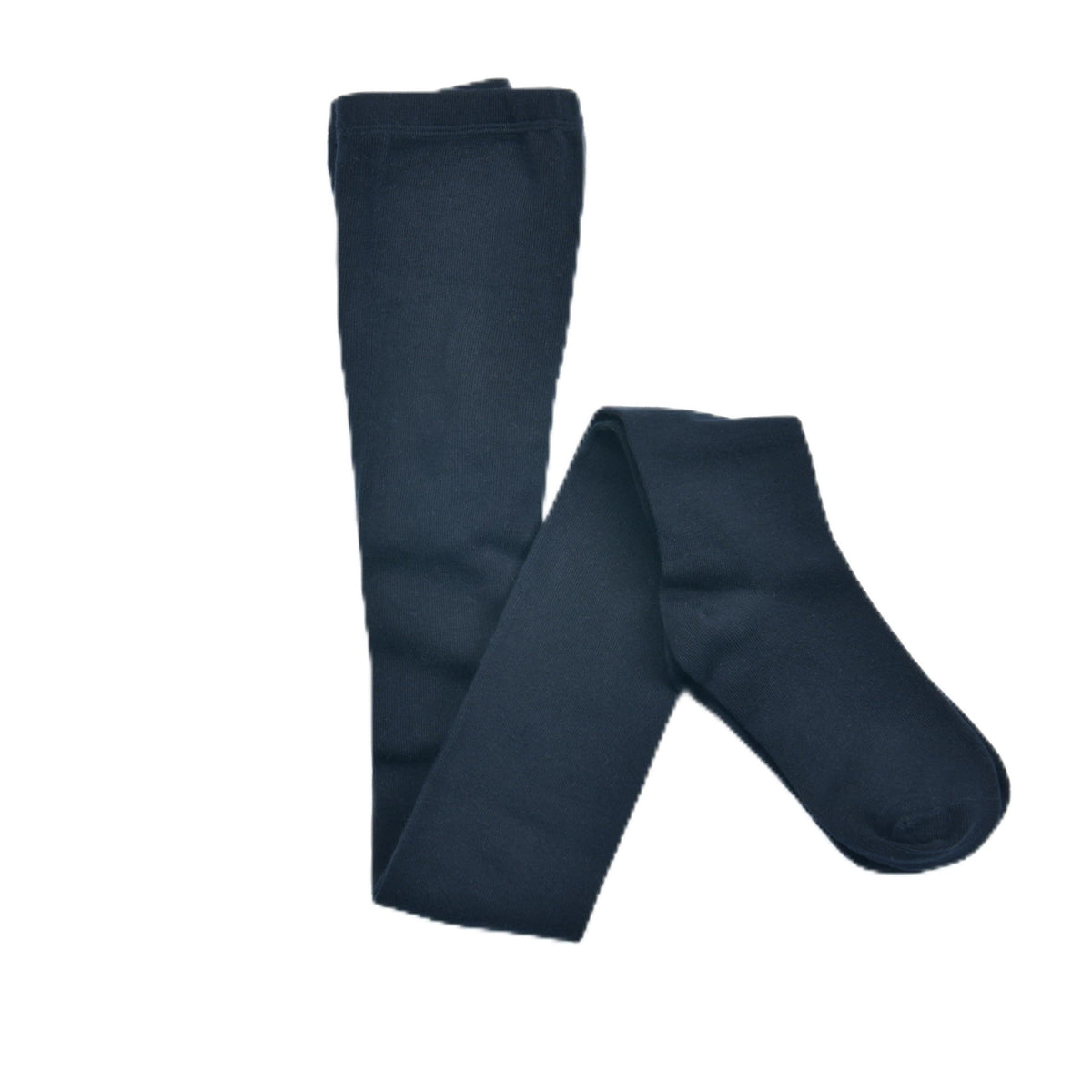Paralinda Girls' Cotton Tights - Toddler Cable Knit Footed Tights
