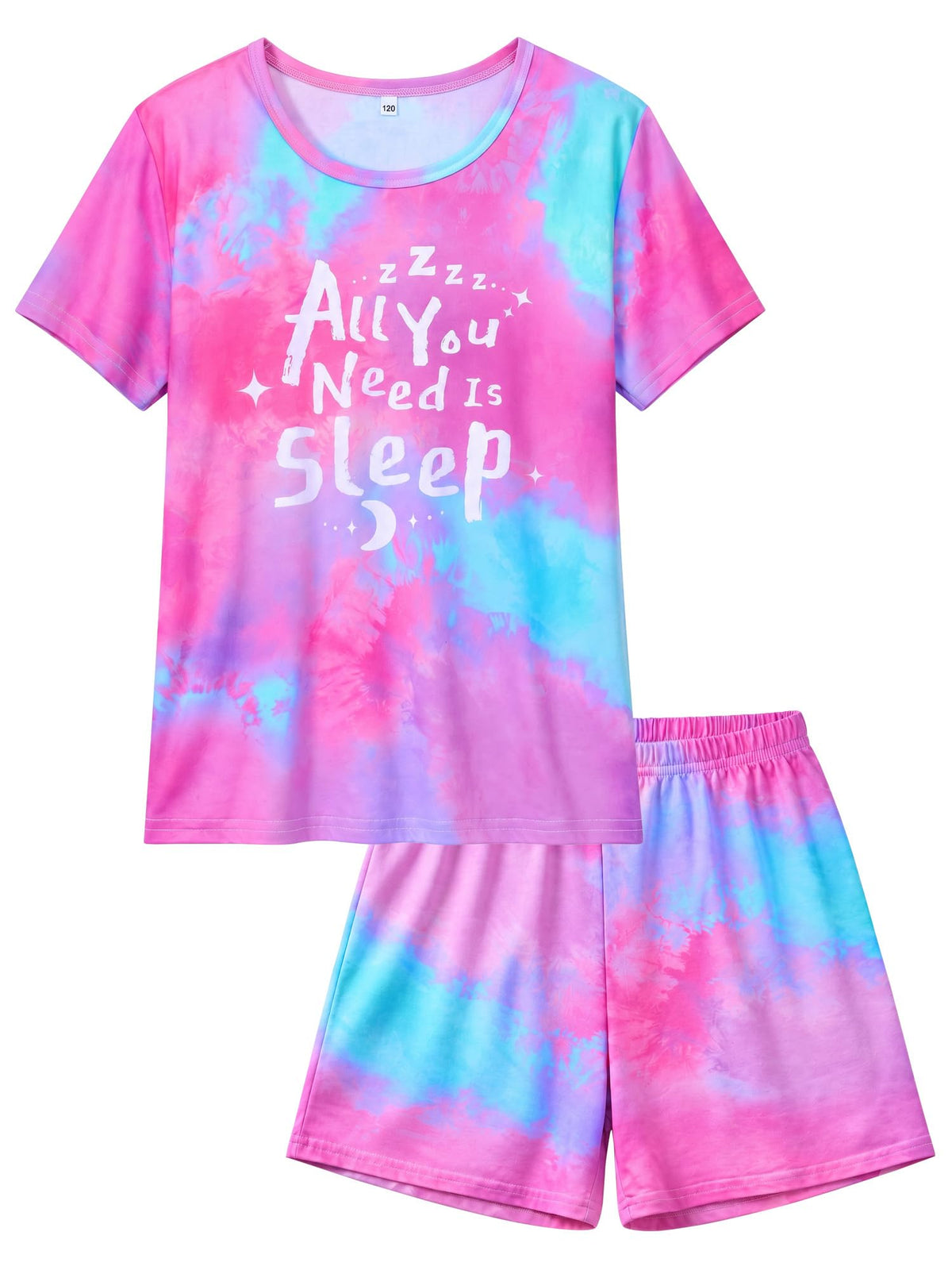 ICOSY Girls Pajamas Set, Soft and Stretchy Sleepwear for Kids 4-15Y