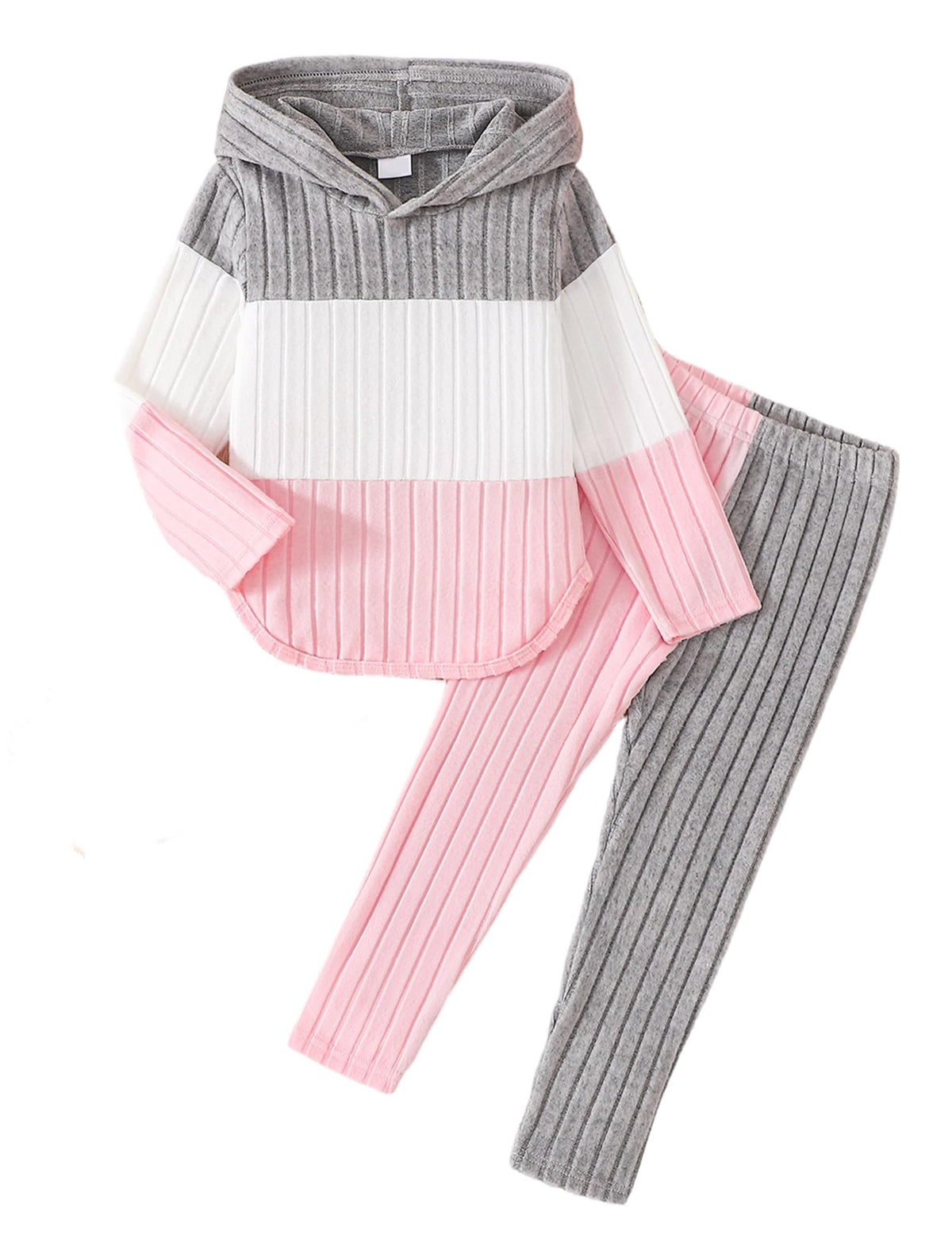 Girls Clothes Fall Girl Outfits 2Pcs Hoodie Pullover Sweatshirt+Pant+Leggings Winter Set for Size 4-8 Years Little Girls