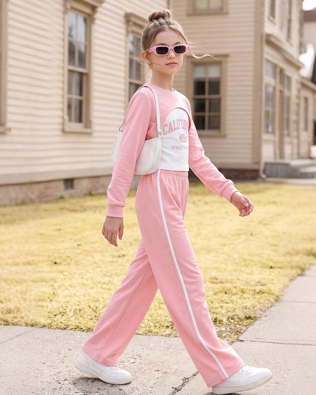 YOURUIKEY Girls Clothes 3 Piece Fall Winter Outfits for Teen 8-14Y