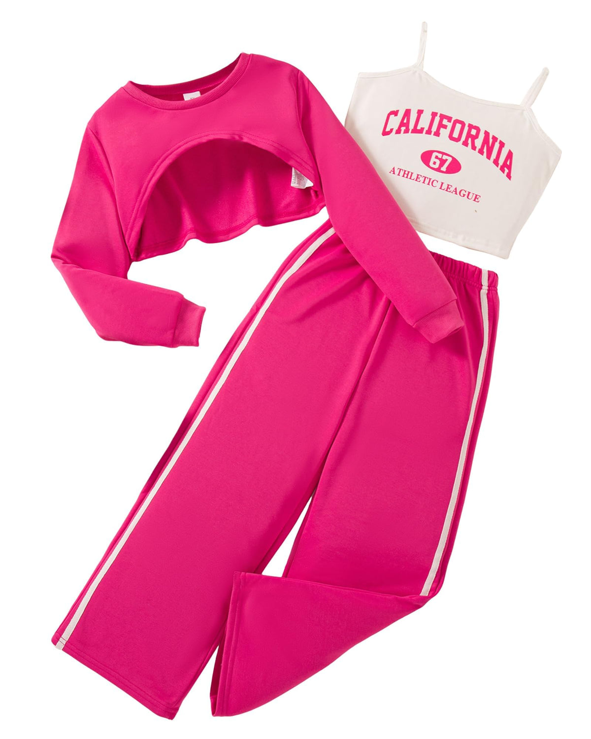 YOURUIKEY Girls Clothes 3 Piece Fall Winter Outfits for Teen 8-14Y