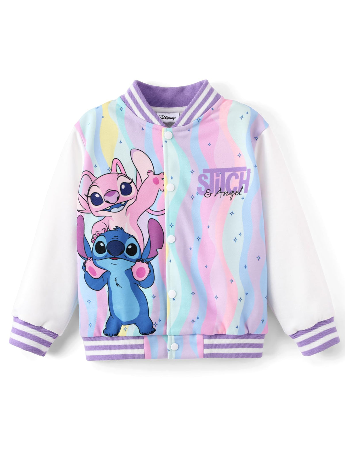 Disney Girl & Boy Varsity Bomber Jacket Fall Sweatshirt Toddler to Big Kid