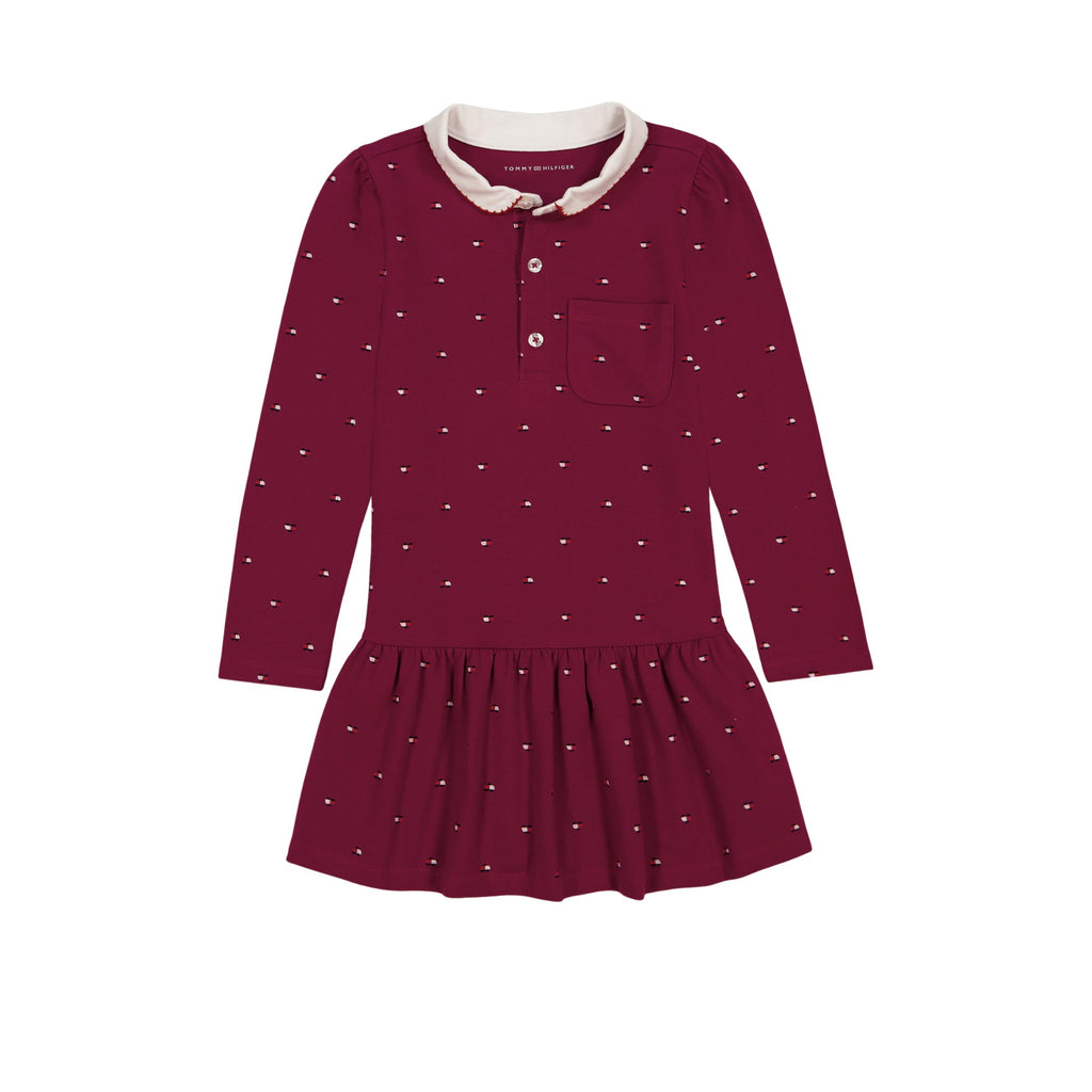 Tommy Hilfiger Girls' Pique Polo Dress