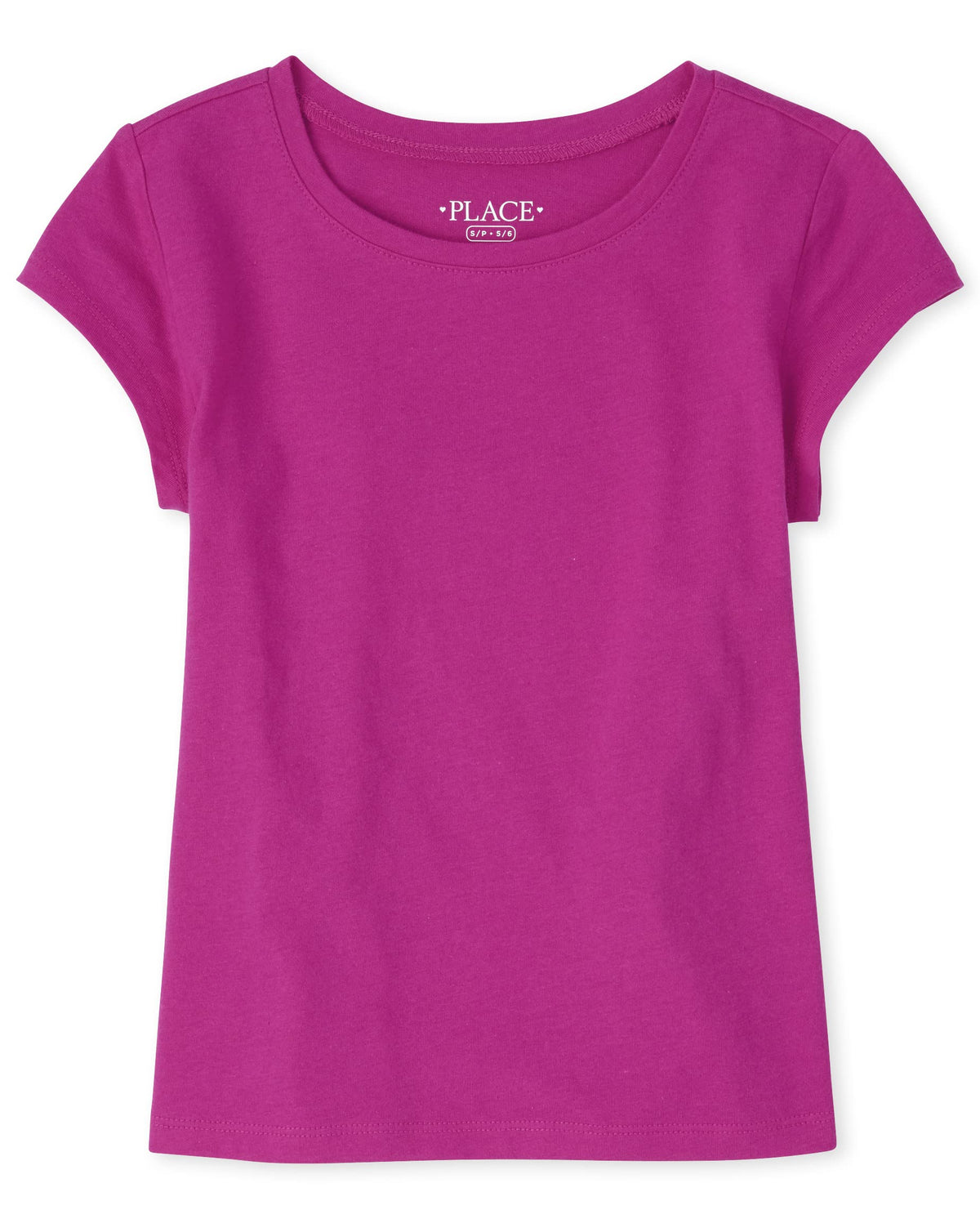 The Children's Place Girls Basic Short Sleeve Layering Tee