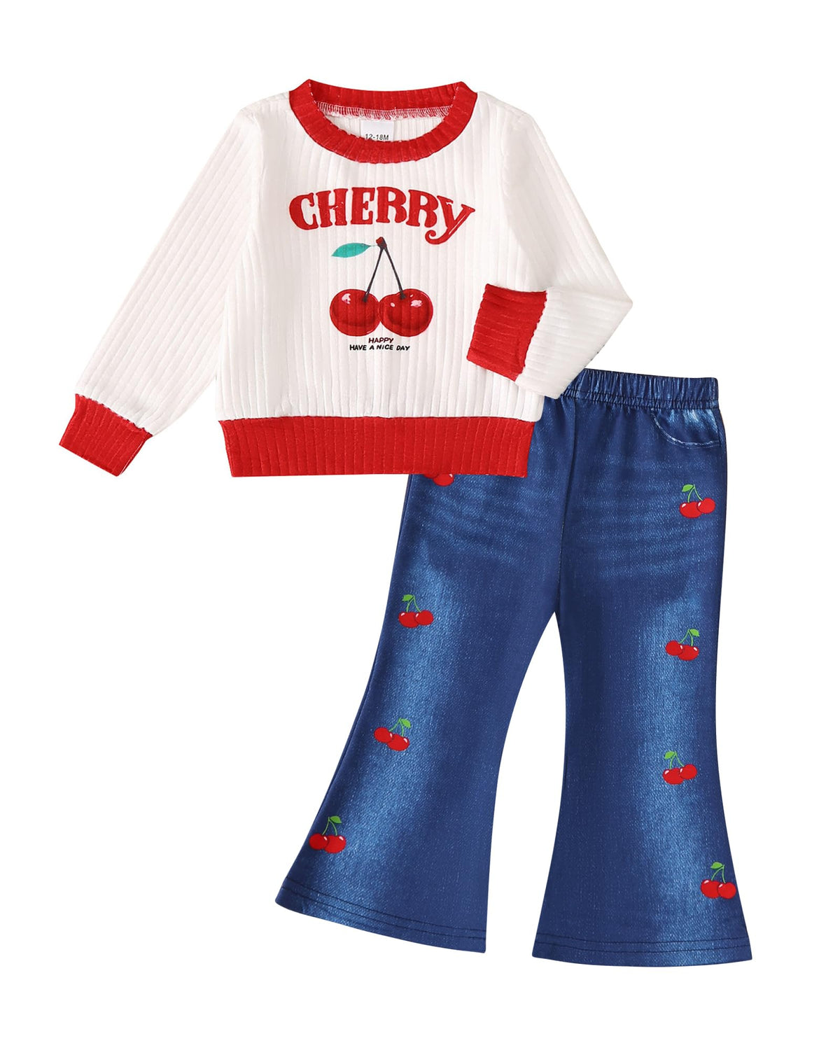 Renotemy Toddler Baby Girl Clothes Fall Winter Outfits Gifts 12Months-5T
