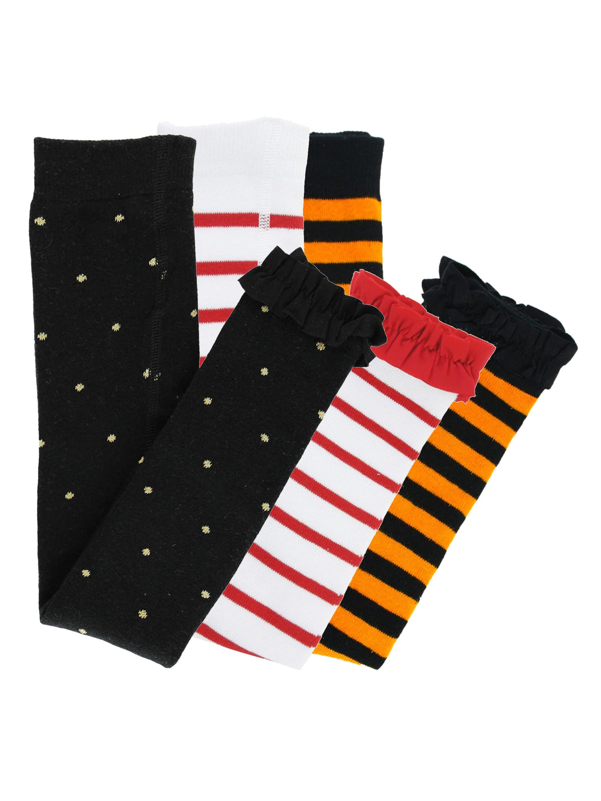 RuffleButts Baby/Toddler Girls Ruffle Tights - Footless Ruffled Tights