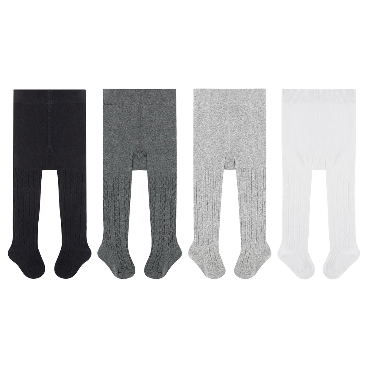 Toddler Girls Tights Cotton Cable Knit Pantyhose Baby Leggings Stockings