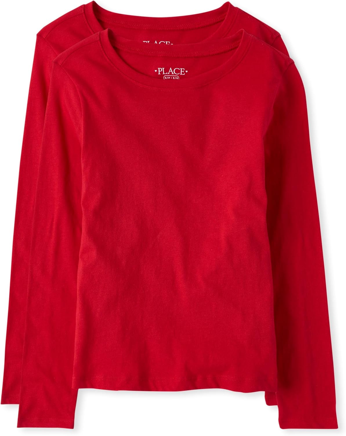 The Children's Place Girls Basic Long Sleeve Layering Tees