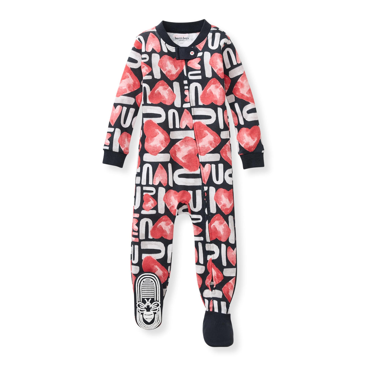 Burt's Bees Baby Boys Footless Pajamas, Sleep and Play Loose Fit, 100% Organic Cotton Soft One-piece PJs, Sizes NB to 6-9 Months