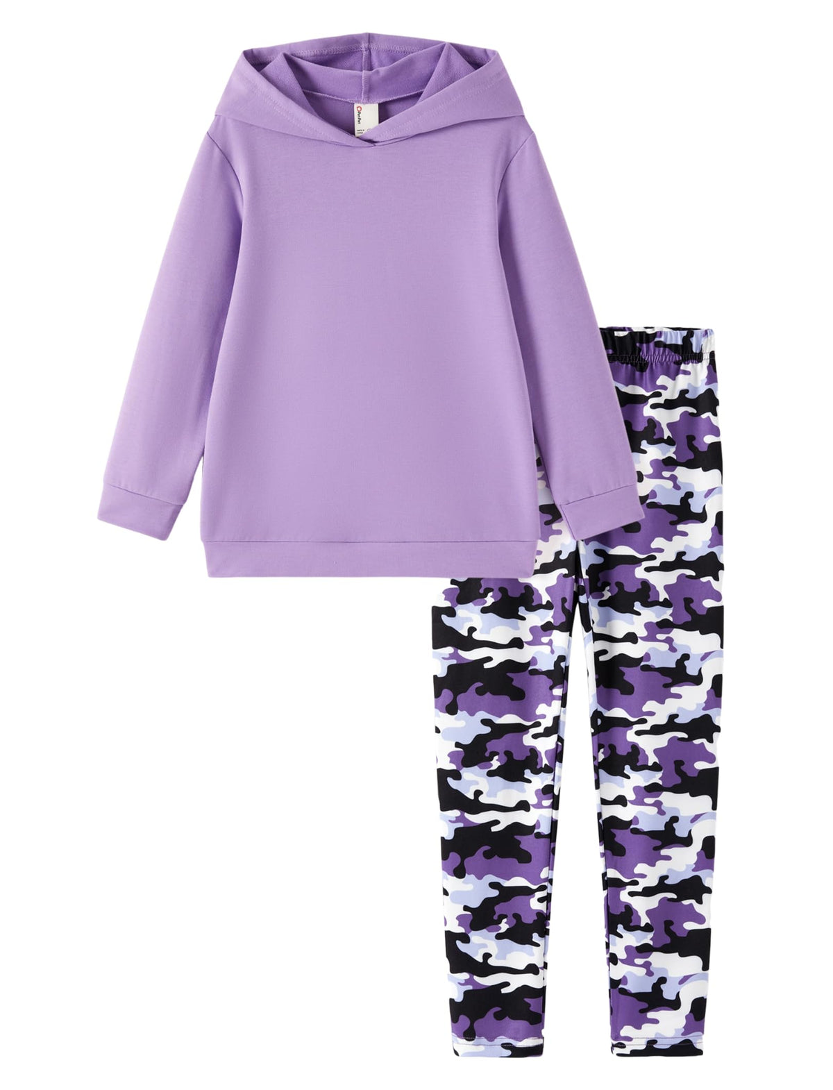 PATPAT Girls Hooded Sweatshirt Leggings Set 2 Piece Fall Outfit 4-12Y