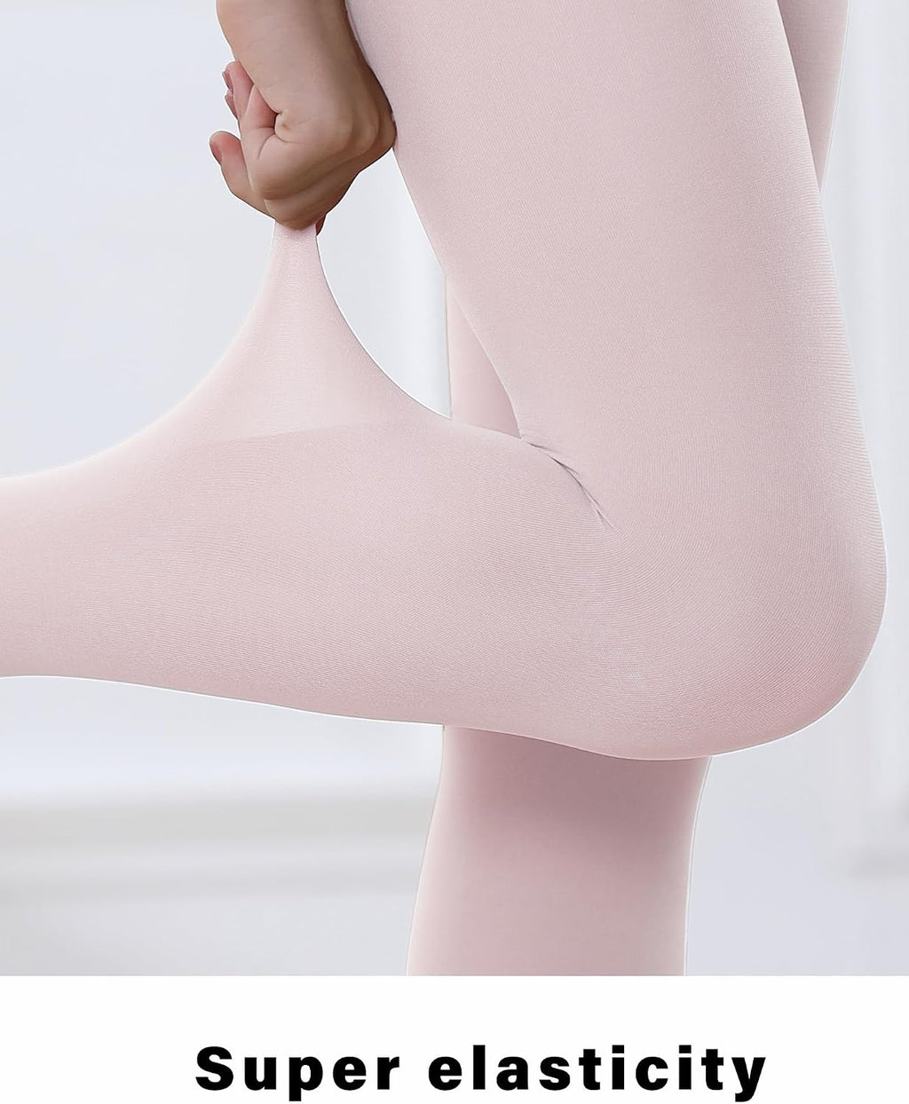Stelle Girls' Footed Ballet Tights for Dance Class Toddler Kids 2T-15Y