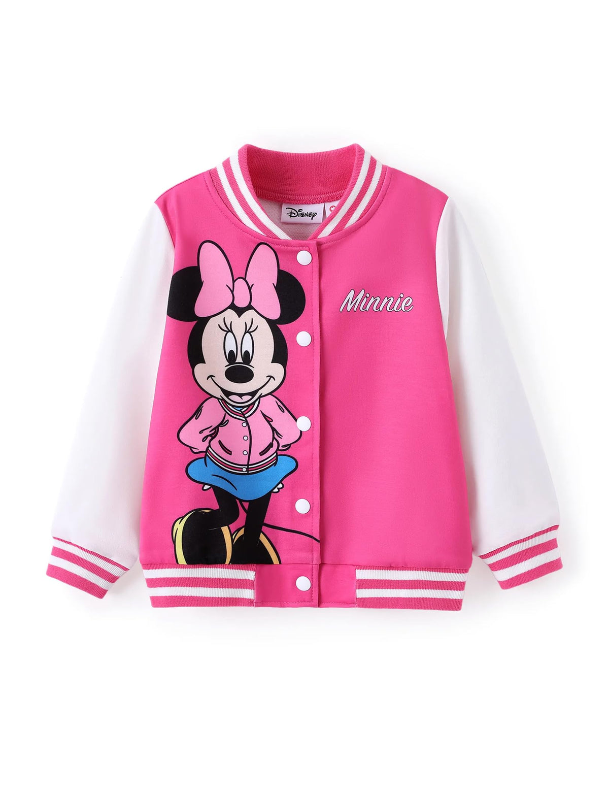 Disney Girl & Boy Varsity Bomber Jacket Fall Sweatshirt Toddler to Big Kid
