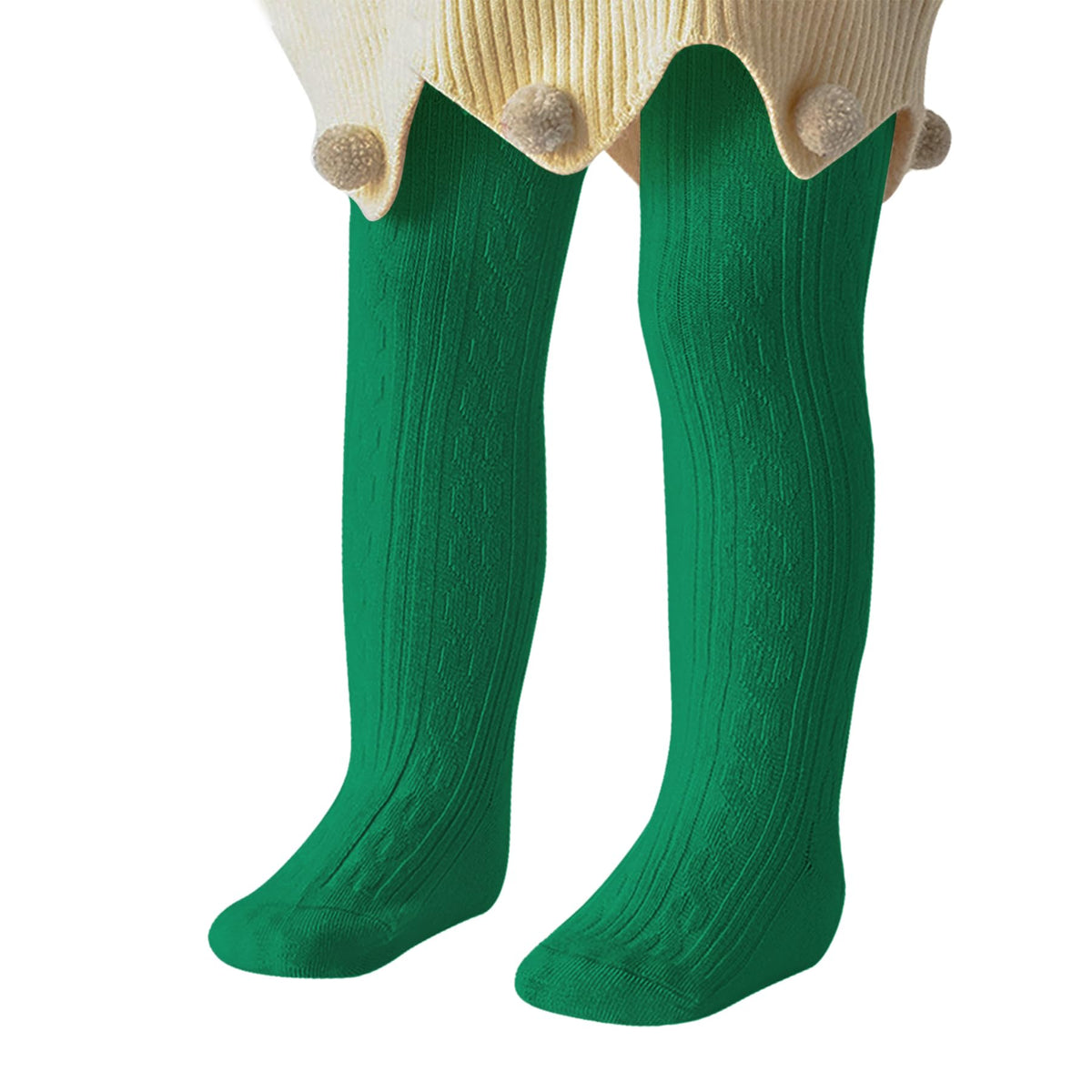 Zando Cable Knit Toddler Tights Baby Seamless Leggings Girls Stockings