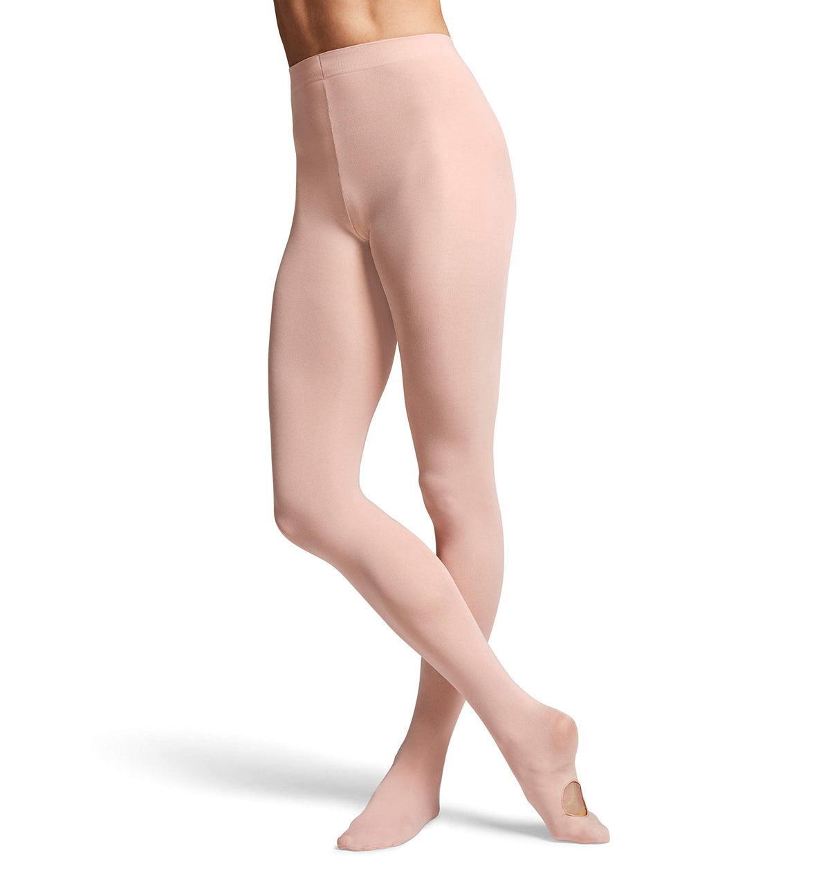 Bloch Girls' Girls Contoursoft Adaptatoe Tights