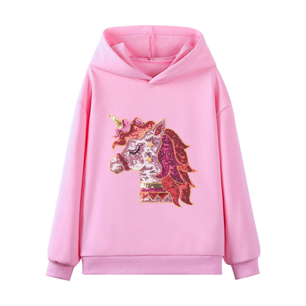 WELAKEN Sweatshirts for Girls Toddler & Kids II Little Girl's Pullover Tops Sweaters & Hoodies