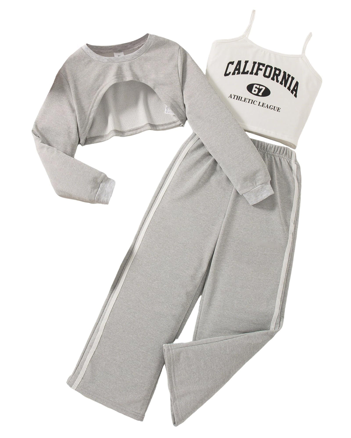 YOURUIKEY Girls Clothes 3 Piece Fall Winter Outfits for Teen 8-14Y