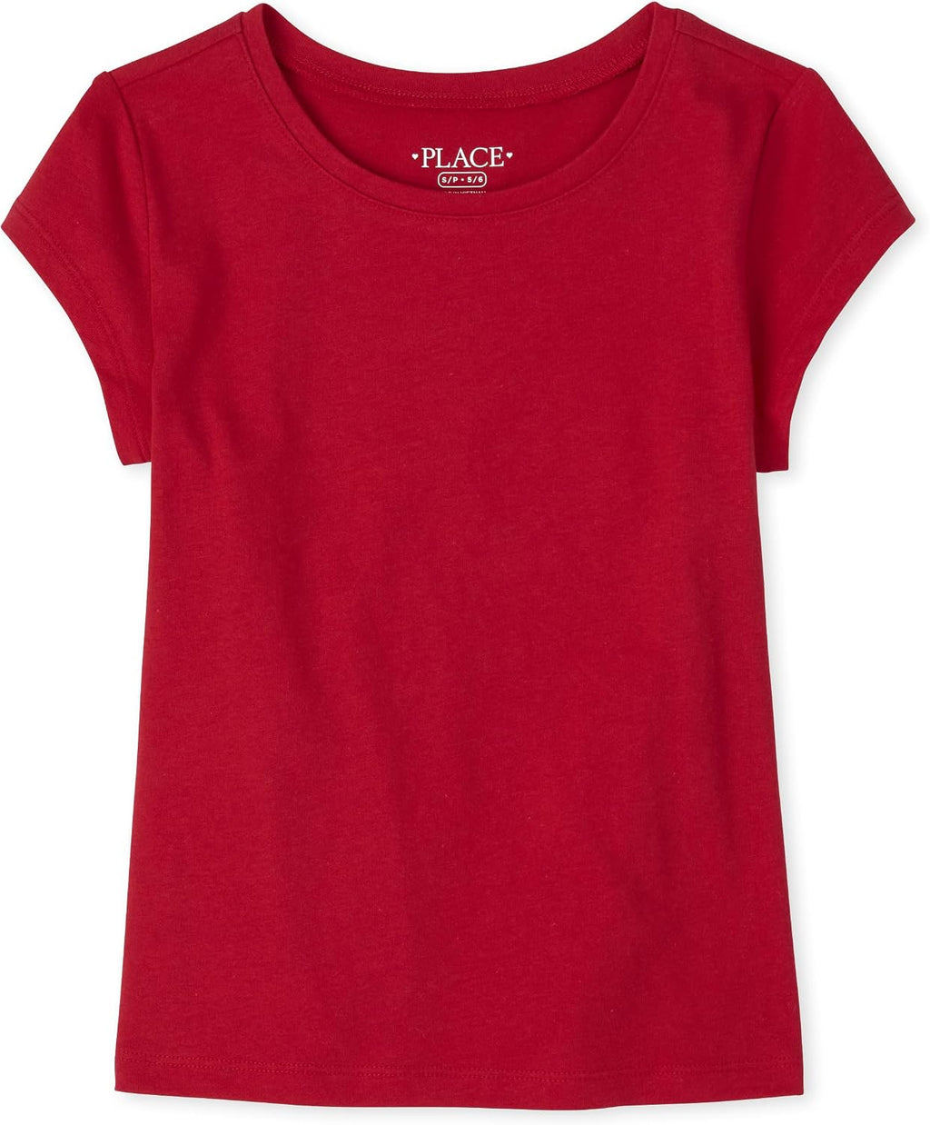The Children's Place Girls Basic Short Sleeve Layering Tee