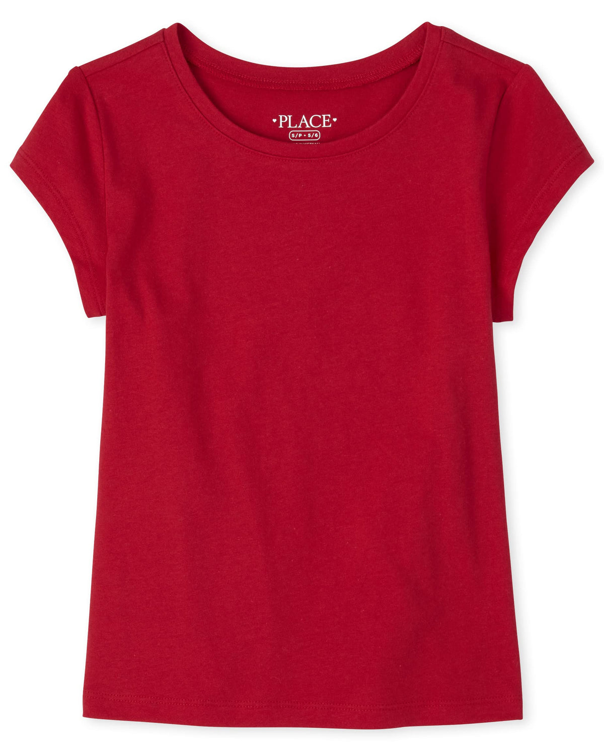 The Children's Place Girls Basic Short Sleeve Layering Tee