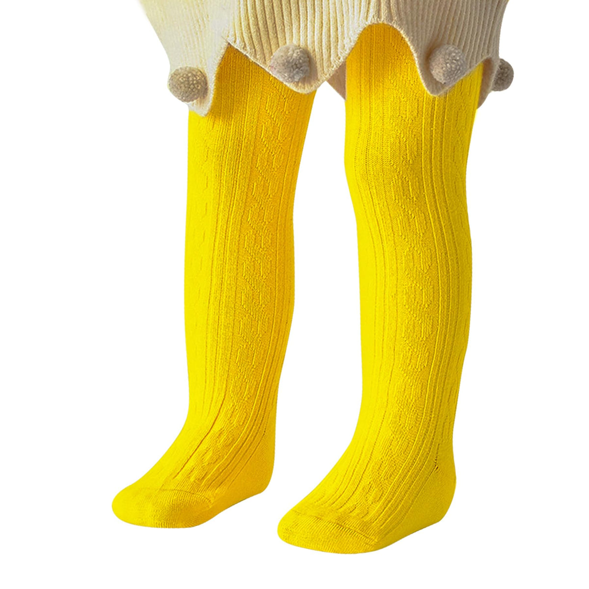Zando Cable Knit Toddler Tights Baby Seamless Leggings Girls Stockings