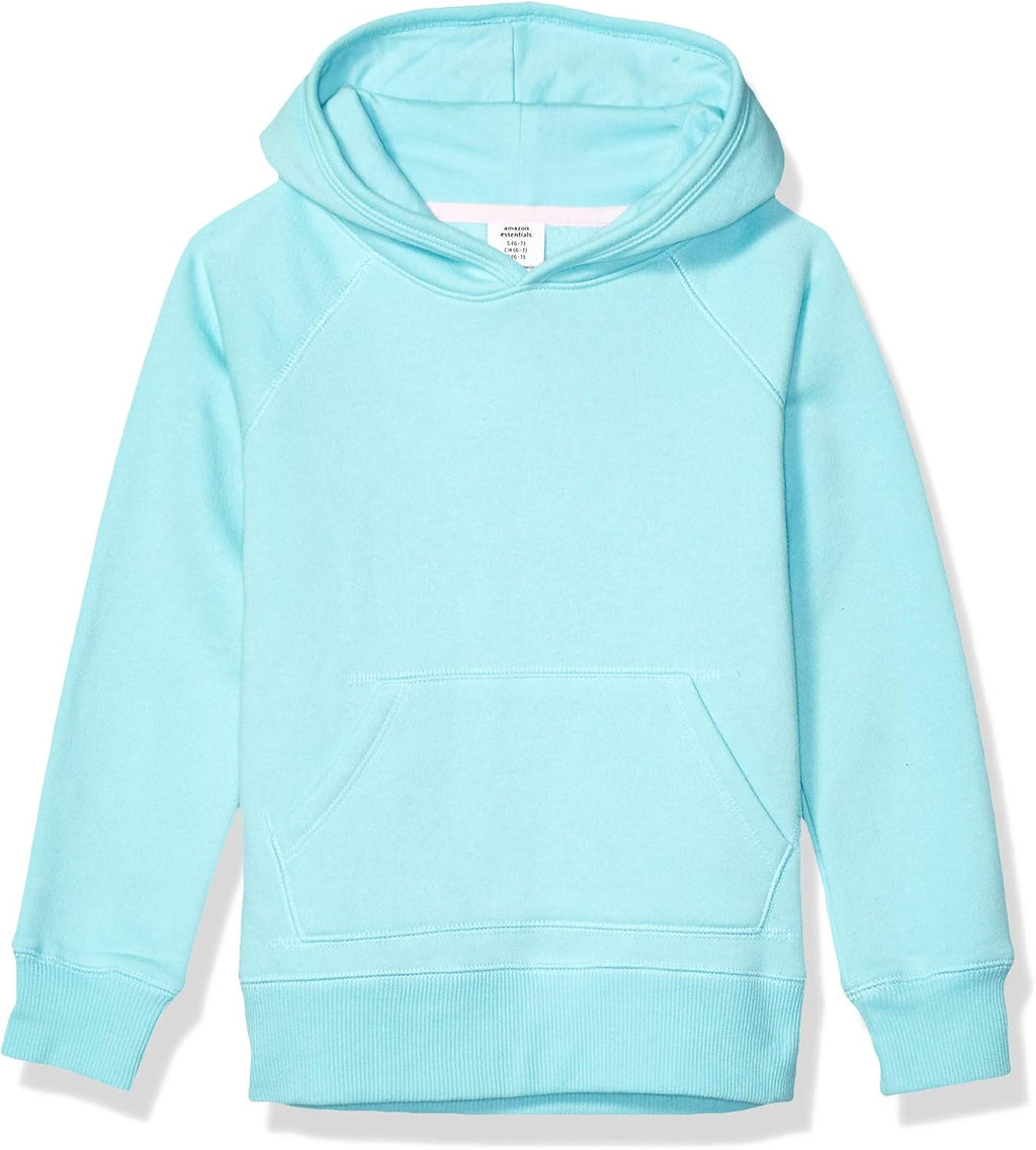 Amazon Essentials Girls and Toddlers' Pullover Hoodie Sweatshirt with Kangaroo Pocket