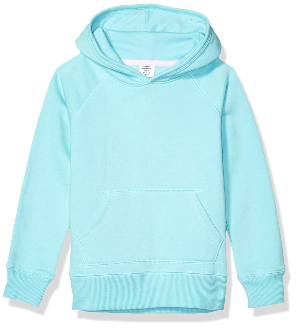 Amazon Essentials Girls and Toddlers' Pullover Hoodie Sweatshirt with Kangaroo Pocket