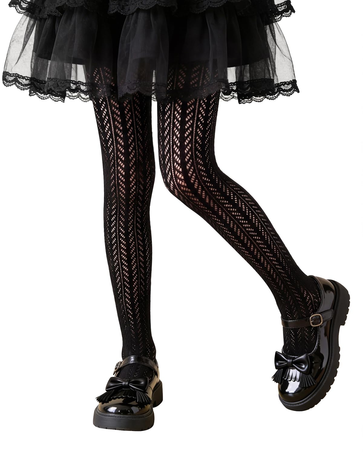 Century Star Girls Lace Tights for Girls Toddler Hollow Fishnet Tights