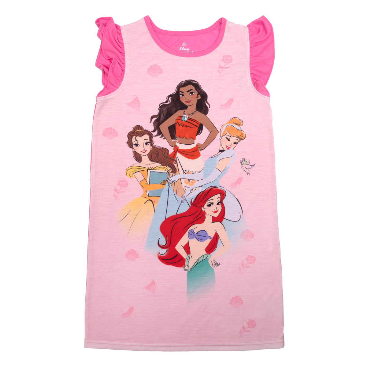 MINNIE Disney Girls Mouse 4-Piece Cotton Pajama Set