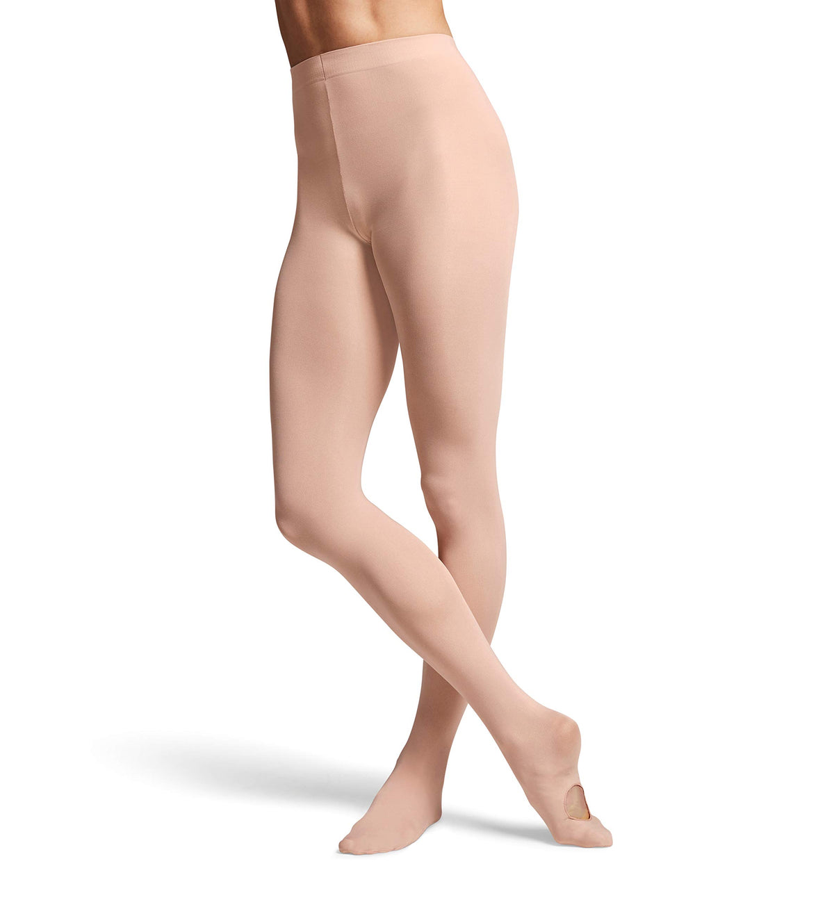 Bloch Girls' Girls Contoursoft Adaptatoe Tights