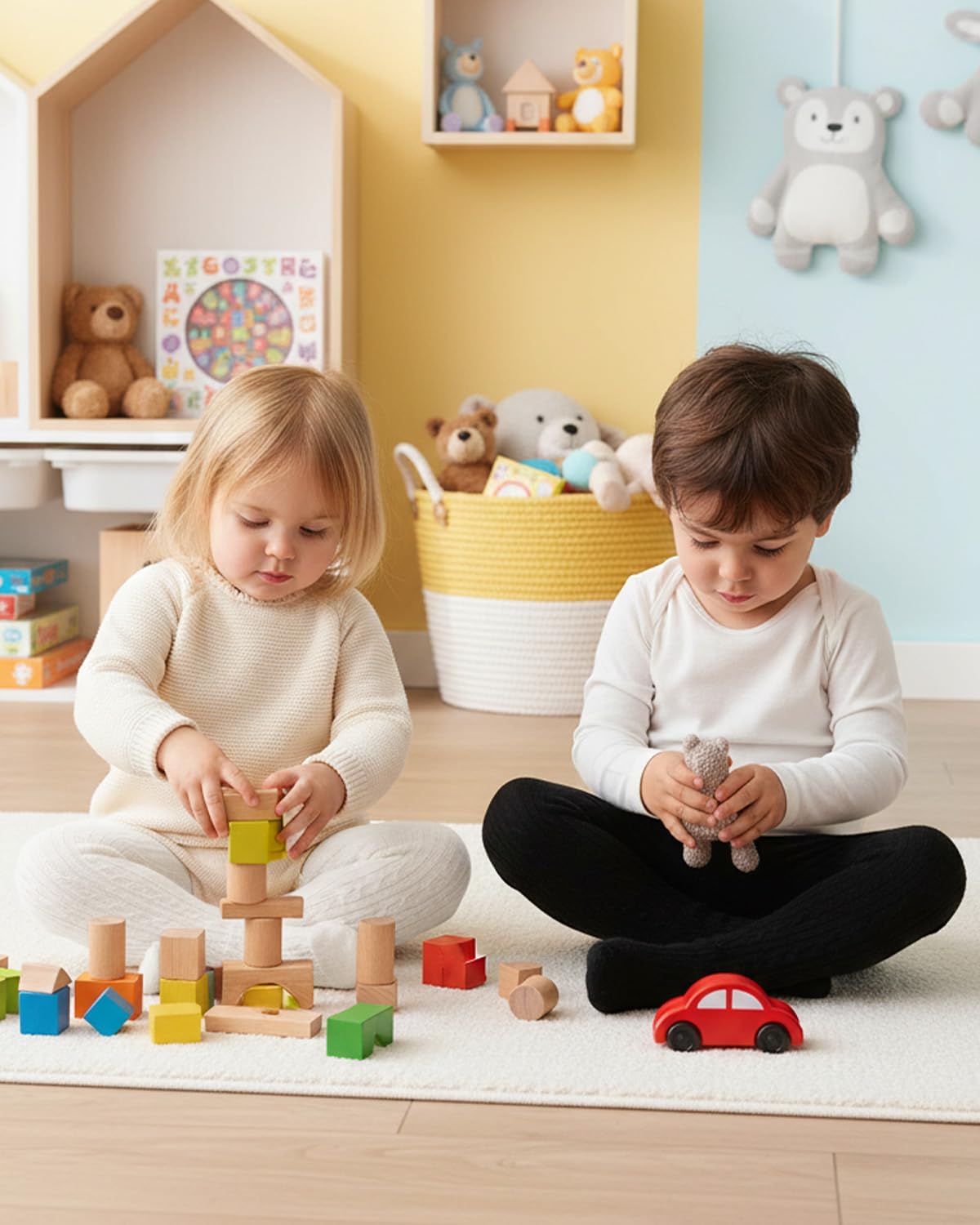 Century Star Baby Girls Cotton Cable Knit Tights for 0-4 Years Toddler