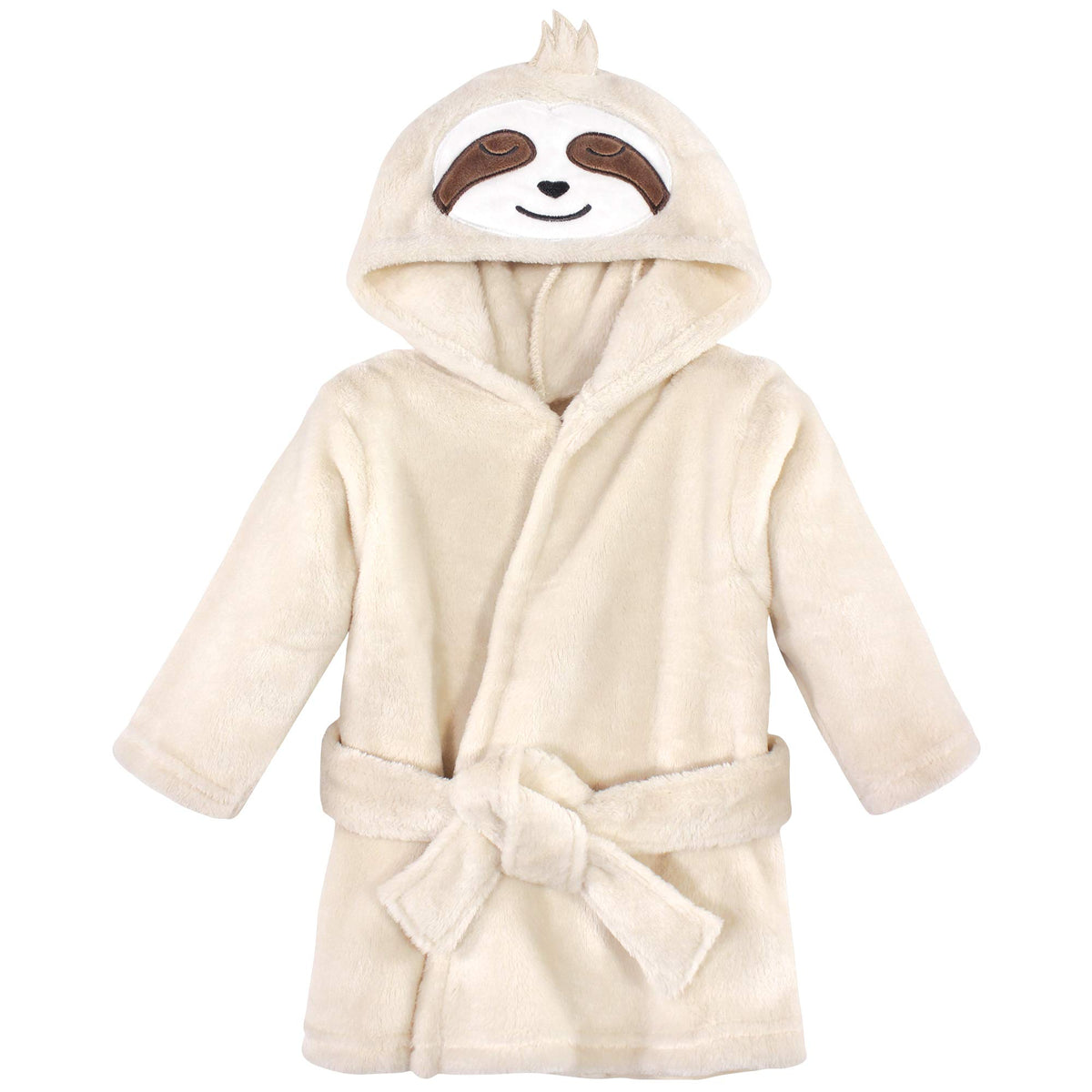 Hudson Baby Unisex Baby Plush Animal Face Bathrobe