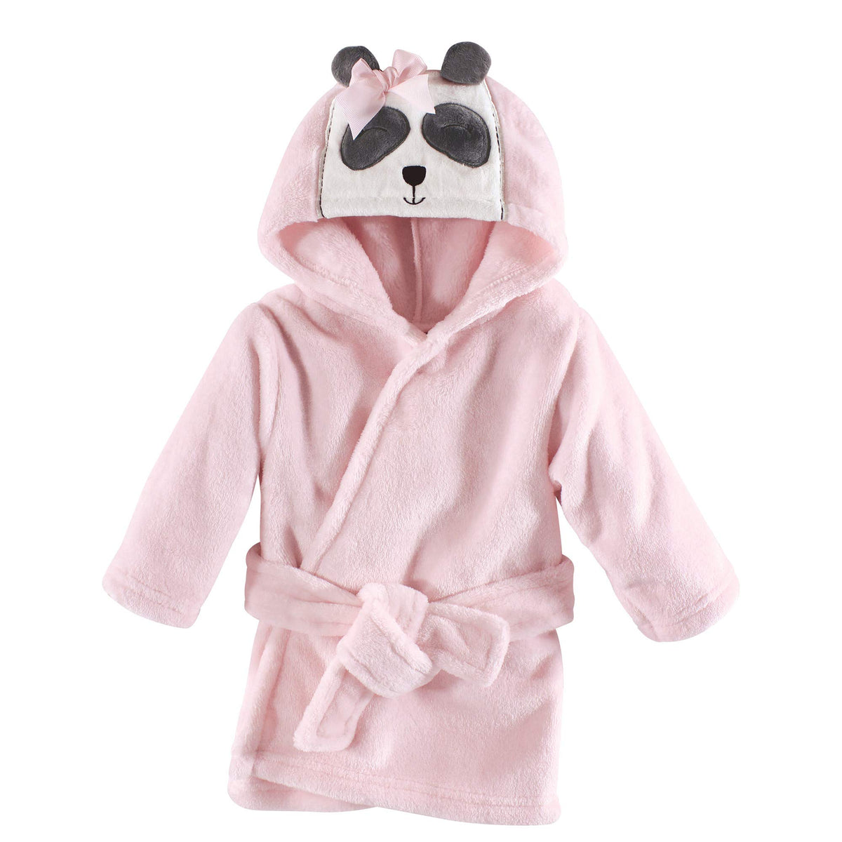 Hudson Baby Unisex Baby Plush Animal Face Bathrobe