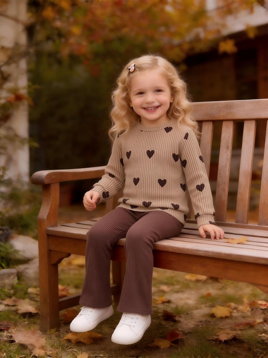 Vibebox Toddler Baby Girl Clothes Fall Winter Outfits Gift for Girls 12M-5T