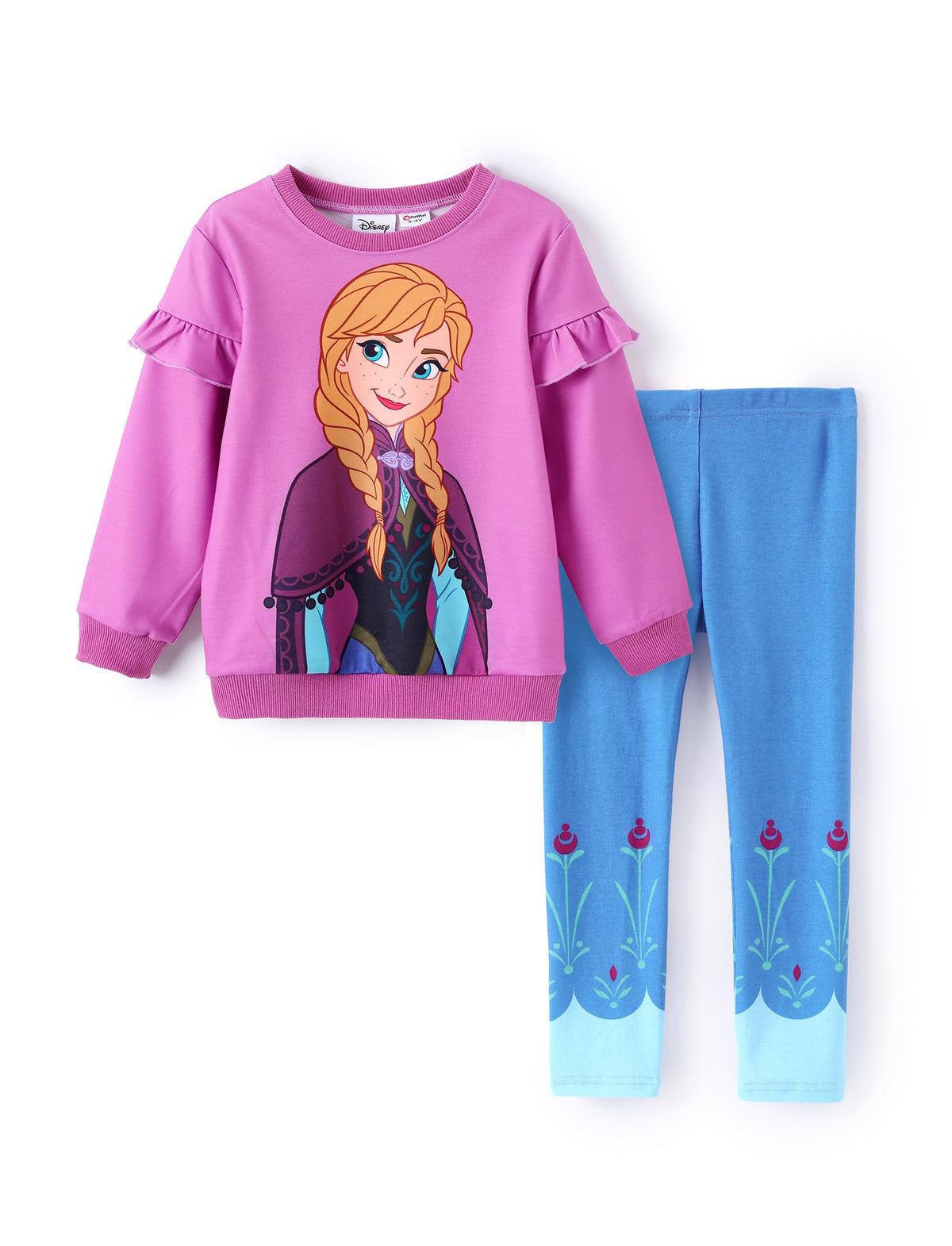 Disney Girls Clothes Long Sleeve Sweatshirt Leggings Outfit 2 Piece Set