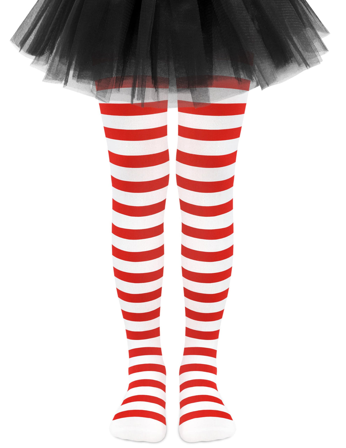 Sarfel Toddler Tights Halloween Tights for Girls Stockings Ultra-Soft Baby Girl Stockings Toddler Striped Socks Witch Costume