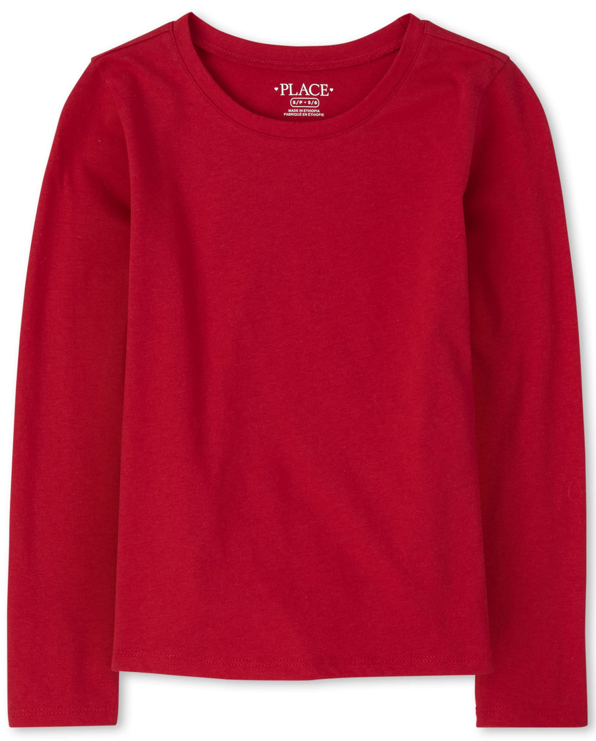 The Children's Place Girls Basic Long Sleeve Layering Tees