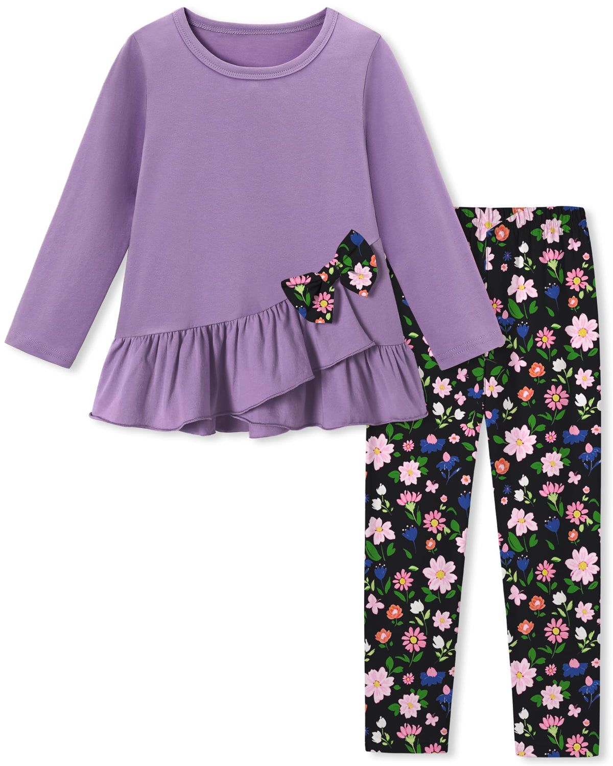 Toddler Girl Clothes 18M-8T Girls Fall Winter Outfit 2Pcs Set