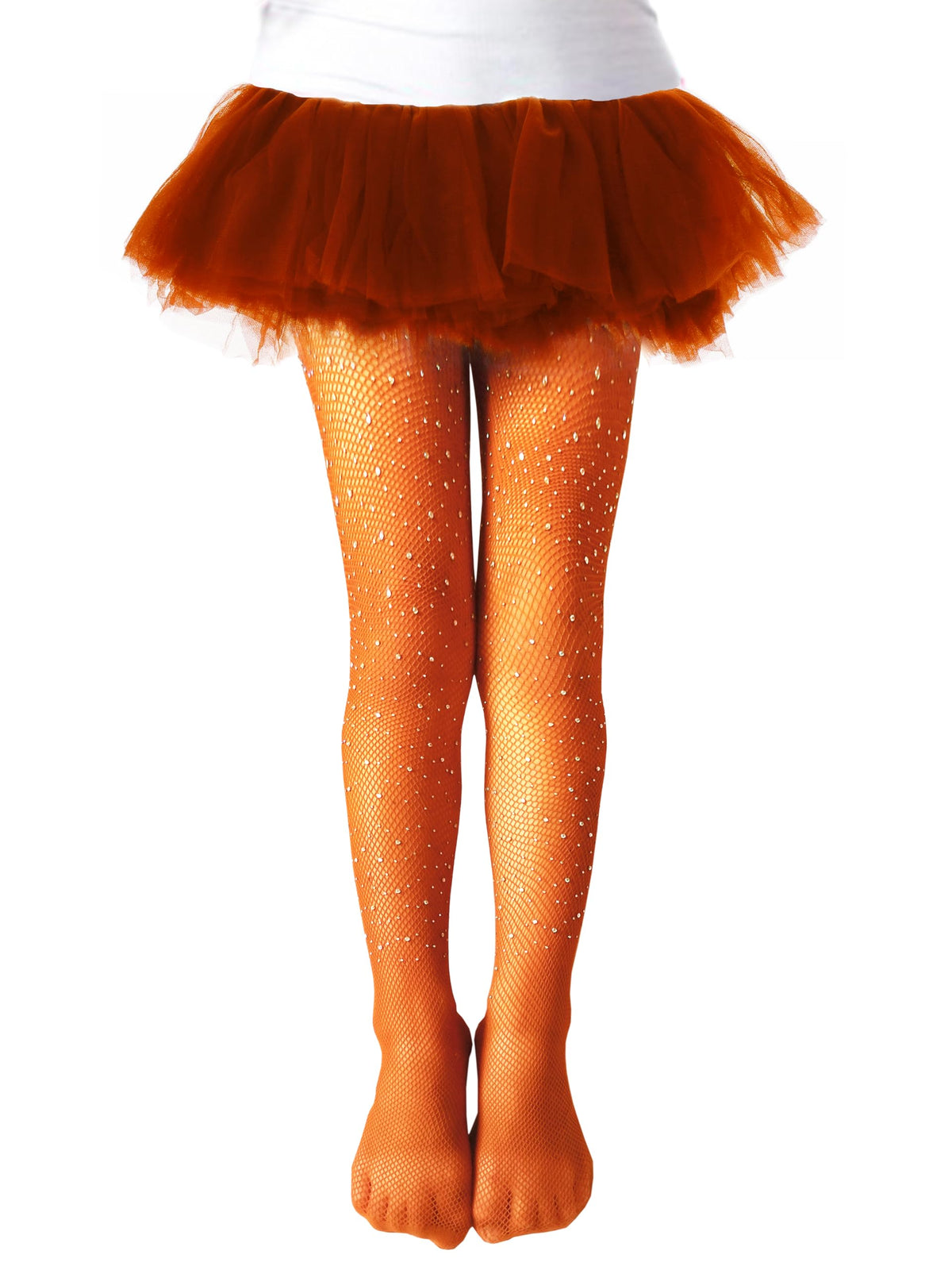 LUCKELF Girls Tights Children's Fishnet Tight 12 Colors Sparkle Rhinestone Hollow Out Pantyhose