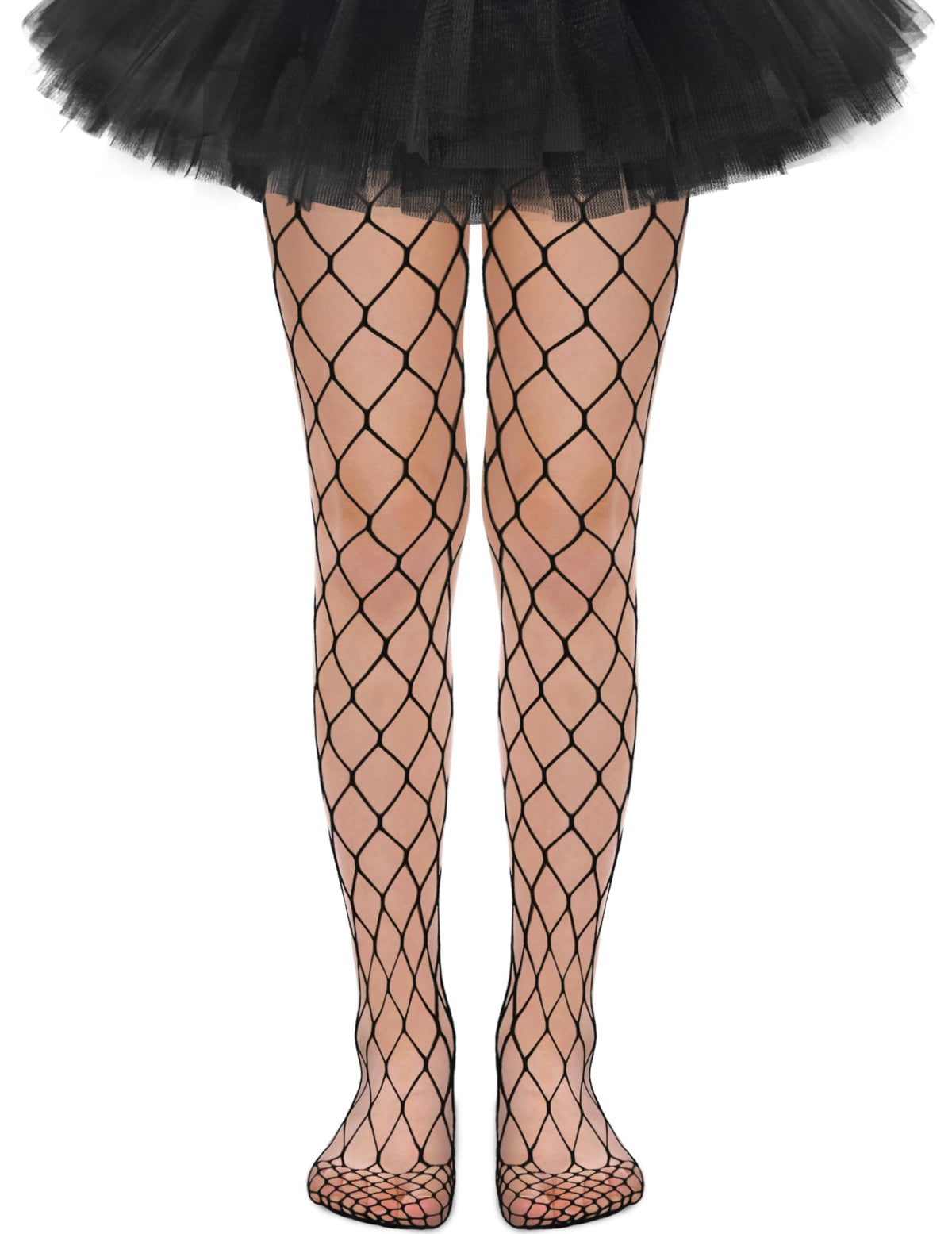 Sarfel Kids Fishnet Stockings Girls Fishnet Tights Toddler Glitter Tights Sparkle Tights for Girl Halloween Tights Rhinestone